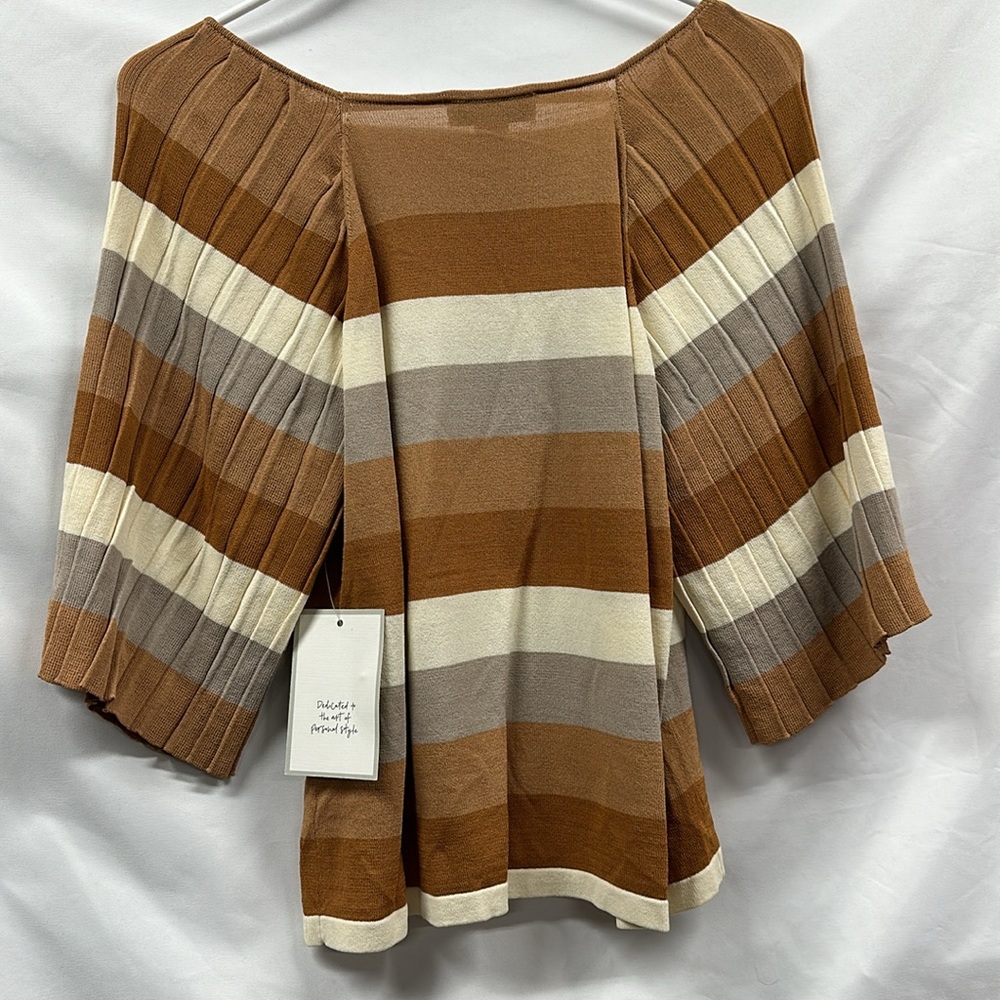 Calligraphie Size Small Striped Top - Picture 5 of 6